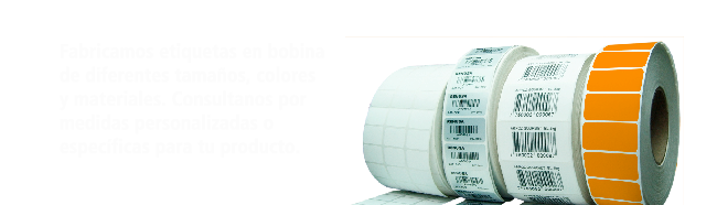 Fabricamos cientos de etiquetas en bobina de diferente tamao, formato, color y material para distintos usos y aplicaciones.

Mir nuestra tabla de medidas y consultanos por tu etiqueta!
