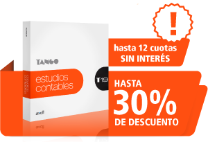 Tango Gestión - Estudios Contables hasta 30% de descuento + hasta 12 cuotas sin interés.
